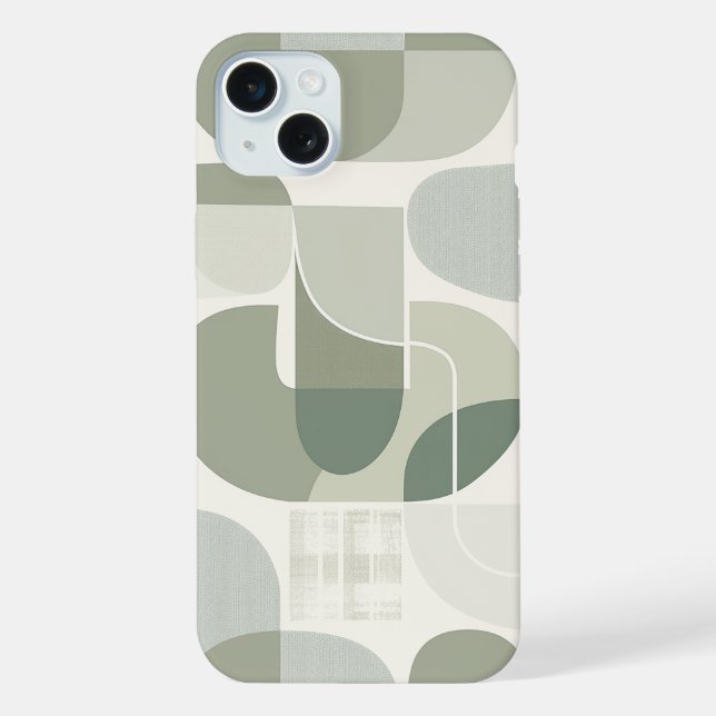 Funda Para iPhone Resumen moderno (Reverso )