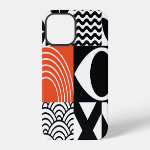 Funda Para iPhone 12 Resumen moderno: tela de diseño artístico.
