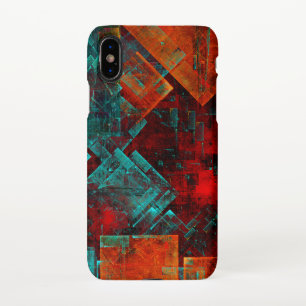 Funda Para iPhone XS Resumen Patrón artístico moderno de Guay colorido