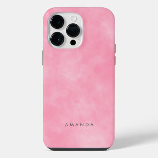 Funda Para iPhone 14 Pro Max Resumen Texto personalizado de las nubes de cielo