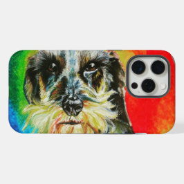 Retrato Dachshund Pastel con cable