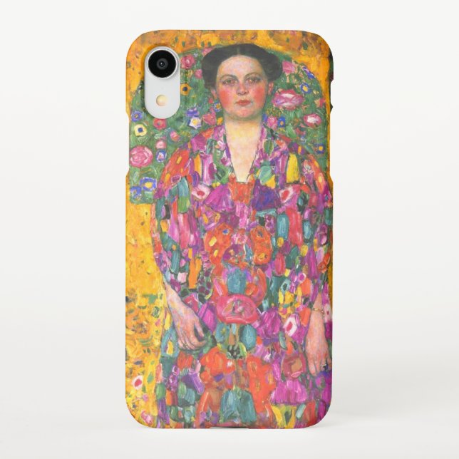 Funda Para iPhone Retrato de Klimt de Eugenia Primavesi (Reverso)