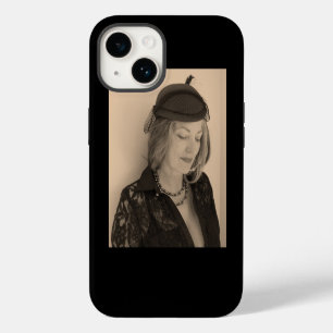 Funda Para iPhone 14 Retrato de una mujer hermosa