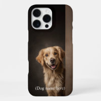 Retrato personalizado de Golden Retriever