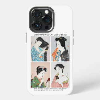 Funda Para iPhone 13 Pro Retratos de mujeres japonesas - Goyō Hashiguchi