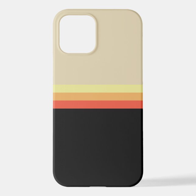 Funda Para iPhone Retro 70s Coloured Palette (Reverso )