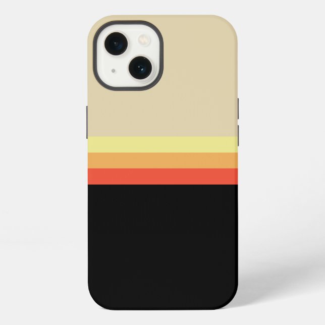 Funda Para iPhone Retro 70s Coloured Palette (Reverso )