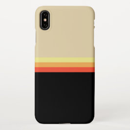 Funda Para iPhone XS Max Retro 70s Coloured Palette