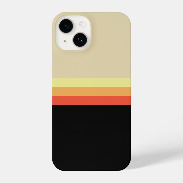 Funda Para iPhone Retro 70s Coloured Palette (Reverso )