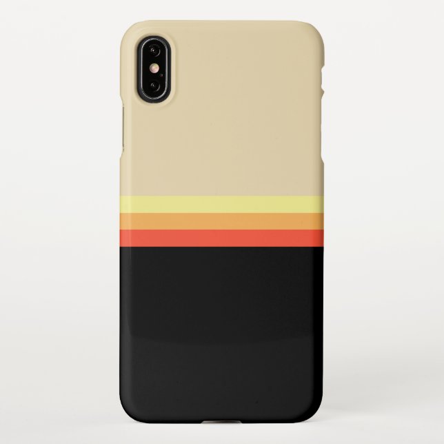 Funda Para iPhone Retro 70s Coloured Palette (Reverso)