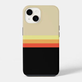 Funda Para iPhone 14 Retro 70s Coloured Palette