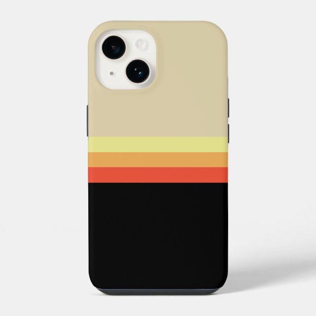 Funda Para iPhone Retro 70s Coloured Palette (Reverso )