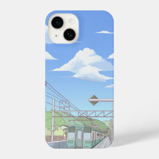Funda Para iPhone 14 Retro 90s Aesthetic Anime Cityscape - Lo-Fi Night 