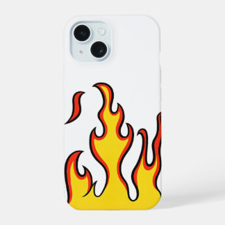 Funda para iPhone Retro Flame | Funda de teléfono