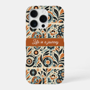 Funda Para iPhone 16 Pro Retro Groovy Shabby Chic Rustic Life es un viaje