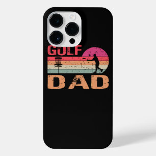 Funda Para iPhone 14 Pro Max Retro Vintage Dad Disk Golf Frisbee Frolf Dad T-Sh