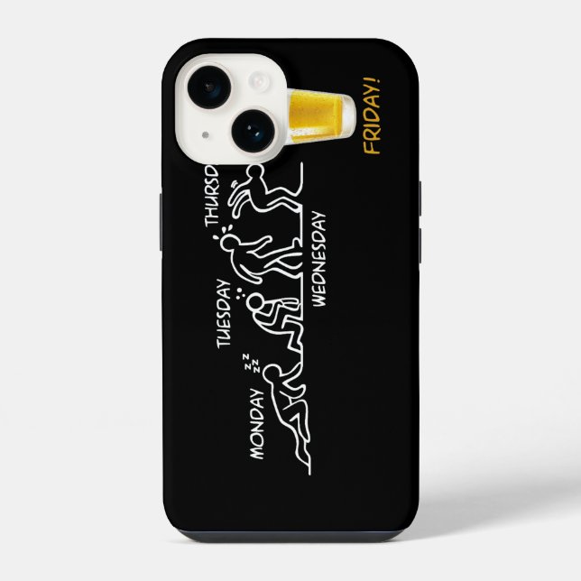 Funda Para iPhone Revolución cervecera (Reverso )