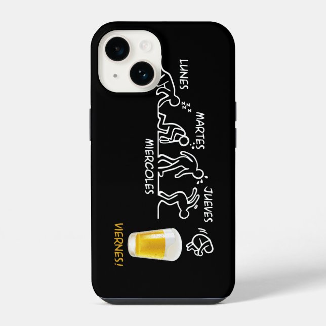 Funda Para iPhone Revolución cervecera (Reverso )