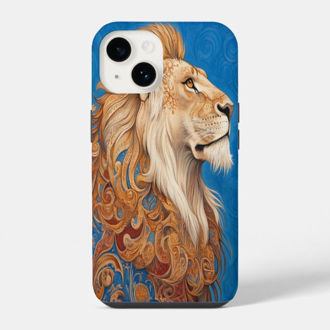 Funda Para iPhone 🦁 🔵 Rey Azure (Reverso )