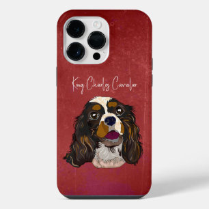 Funda Para iPhone 14 Pro Max Rey Carlos Cavalier Cara Fea