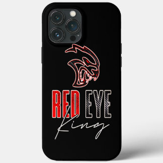 Funda Para iPhone 13 Pro Max Rey de ojos rojos
