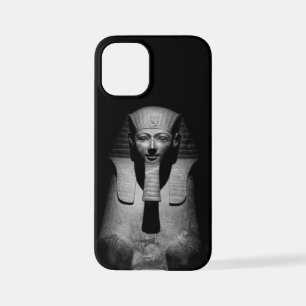 Funda Para iPhone 12 Mini Rey del faraón blanco y negro