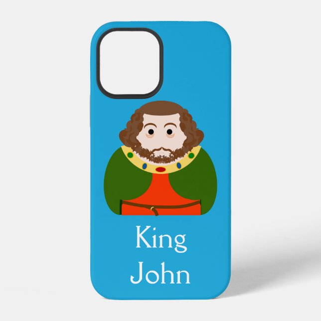 Funda Para iPhone Rey Juan de Inglaterra (Reverso )