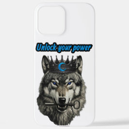 Funda Para iPhone 12 Pro Max rey lobo desbloquea tu poder