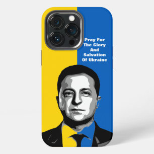 Funda Para iPhone 13 Pro Reza Por La Gloria y Salvación De Ucrania