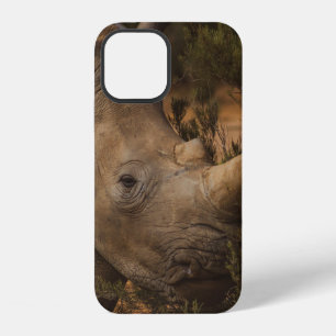 FUNDA PARA iPhone 12 RINOCERONTE ANIMALES SALVAJES
