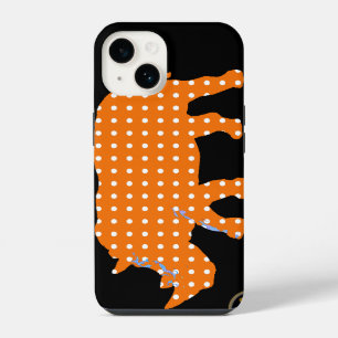 Funda Para iPhone 14 Rinoceronte y lunares