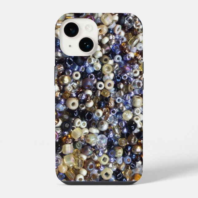 Funda Para iPhone Riqueza de abalorios (Reverso )
