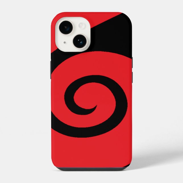 Funda Para iPhone Rizo Rojo (Reverso )