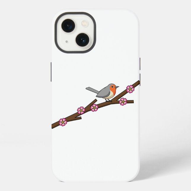 Funda Para iPhone Robin en Sakura (Reverso )