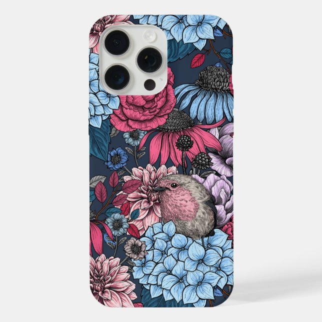 Funda Para iPhone Robins en el jardín 3 (Reverso )