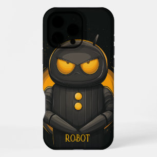 Funda Para iPhone 16 Pro Max Robot Gruñón Personalizado