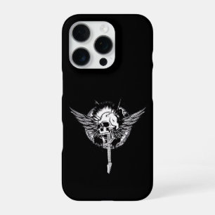 FUNDA PARA iPhone 16 PRO ROCA DE CRÁNEO