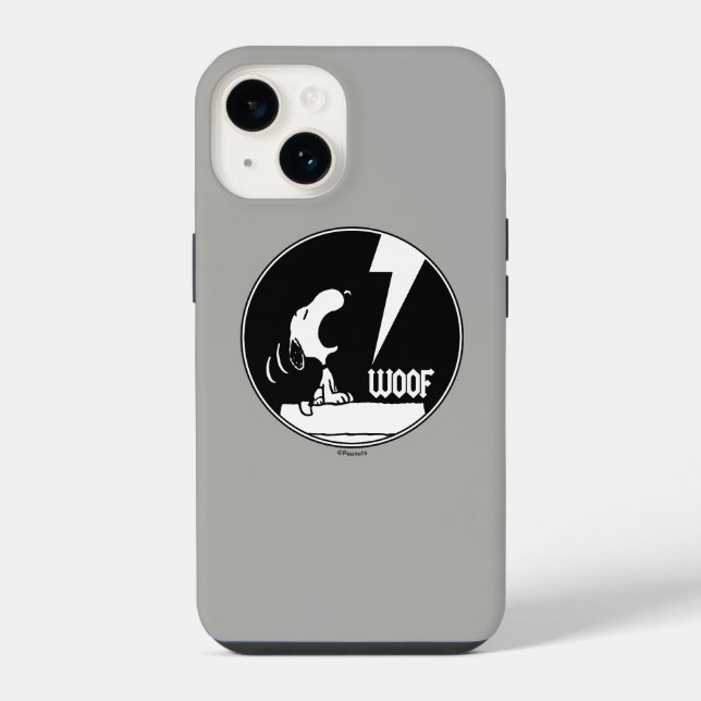 Funda Para iPhone Rock Tees | Snoopy Howling (Reverso )