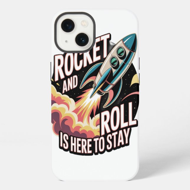 Funda Para iPhone Rodar Cohete (Reverso )