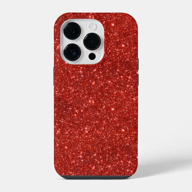 Funda Para iPhone Rojo Brillante (Reverso )