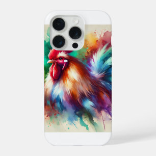 Rooster in Watercolor Art 170724AREF138 - Watercol