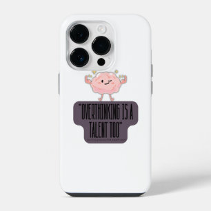 Funda Para iPhone 14 Pro Ropa divertida para cerebros poderosos para los qu