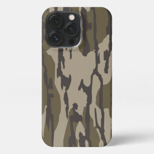 Funda Para iPhone 13 Pro Ropa y equipo de caza con camuflaje Bottom Lands p
