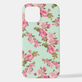 Funda Para iPhone 12 Rosa de cosecha