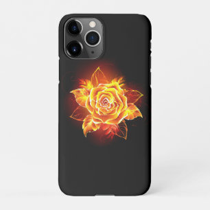Funda Para iPhone 11Pro Rosa de incendios en auge