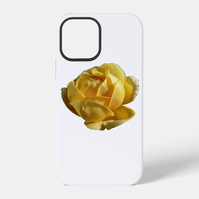 Funda Para iPhone Rosa inglesa amarilla (Reverso )
