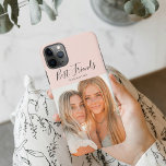 Funda Para iPhone 11Pro Max Rosa moderno | Foto personal Mejor Regalo de Amigo<br><div class="desc">Rosa moderno | Foto personal de los mejores amigos regalo</div>