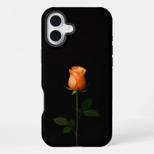 Funda Para iPhone 16 Plus Rosa naranja atardecer Black 4 Luxe iPhone 16 Plus