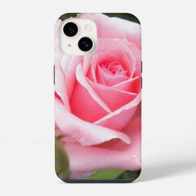 Funda Para iPhone Rosa rosa pálido (Reverso )
