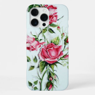 FUNDA PARA iPhone 16 PRO MAX ROSA ROSAS Y CAPULLLOS DE ROSA HERMOSOS